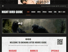 Tablet Screenshot of nightbirdguide.com